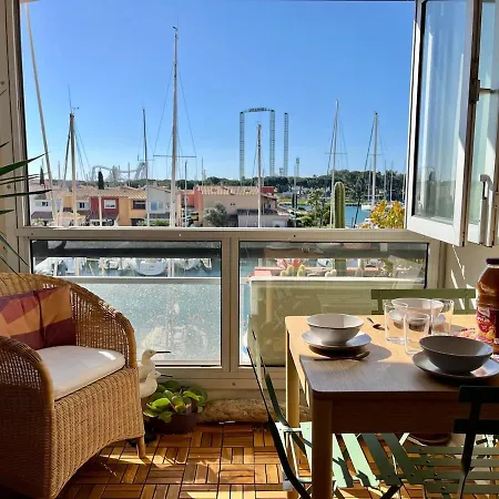 Apartment Douceur Du Cap Vue Port Marinas, Parking Agde